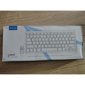 OMOTON WK001 Wireless Keyboard US Layout Compact Design